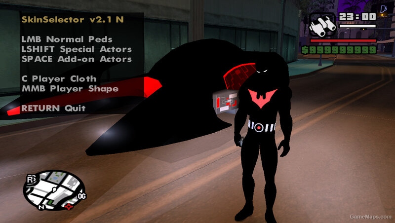 Batman Beyond Skin