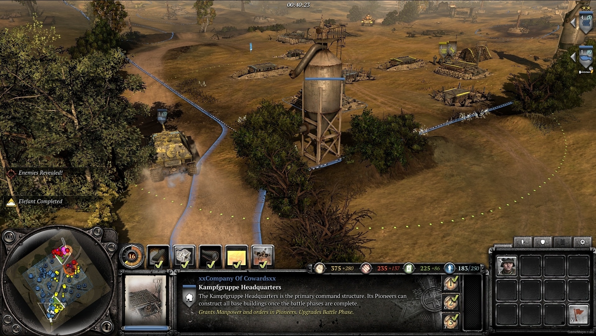 Карта company of heroes 2