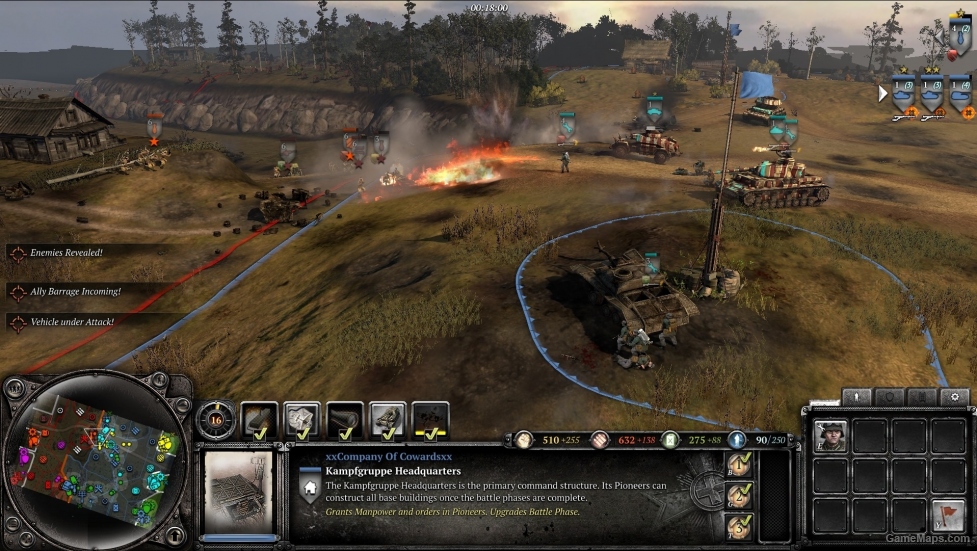 Germans supply road
