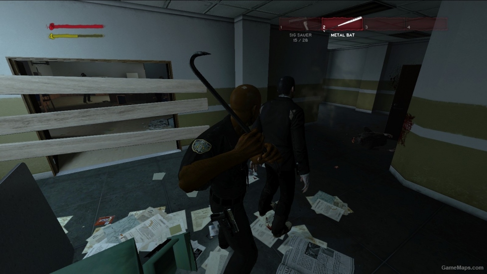 Crowbar Replaces Metal Bat