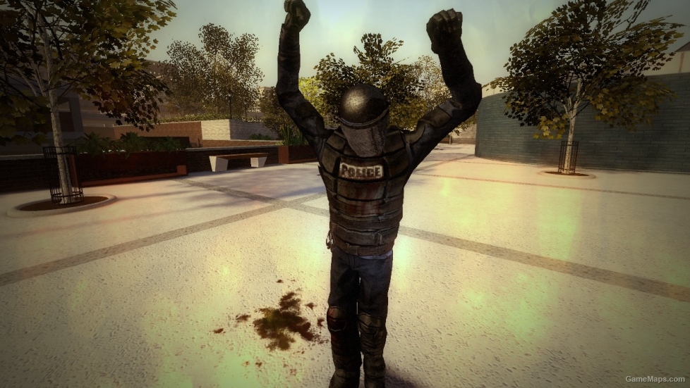 Realistic Police Riot Zombies