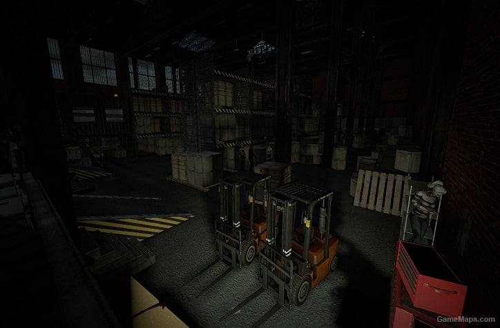 Warehouse Hunted map v1.2