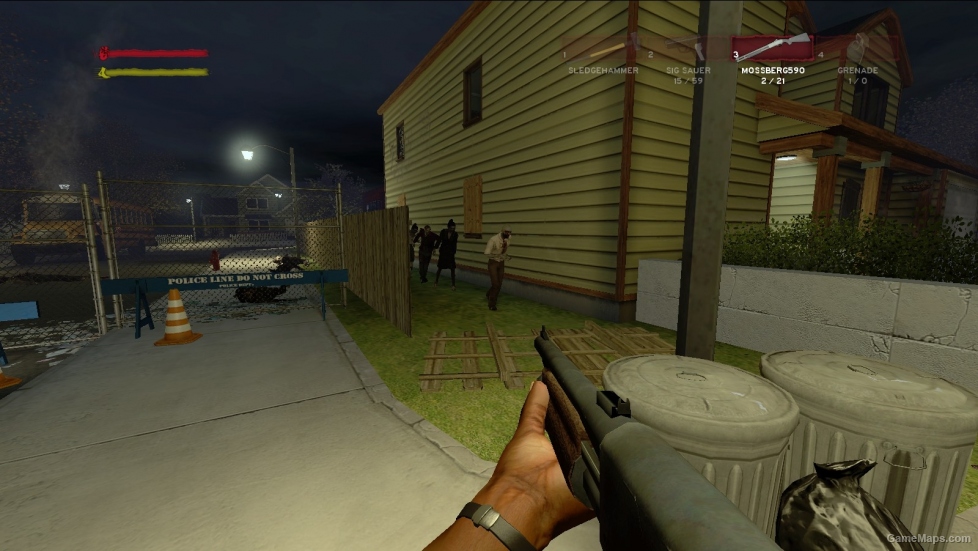 Wooden Pump-Action Shotgun