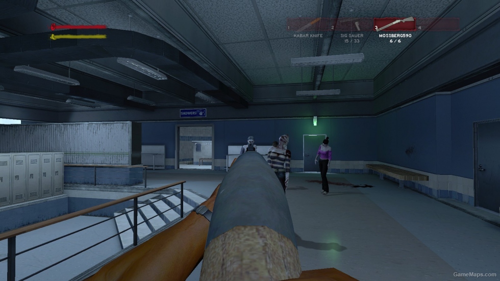 Wooden Pump-Action Shotgun
