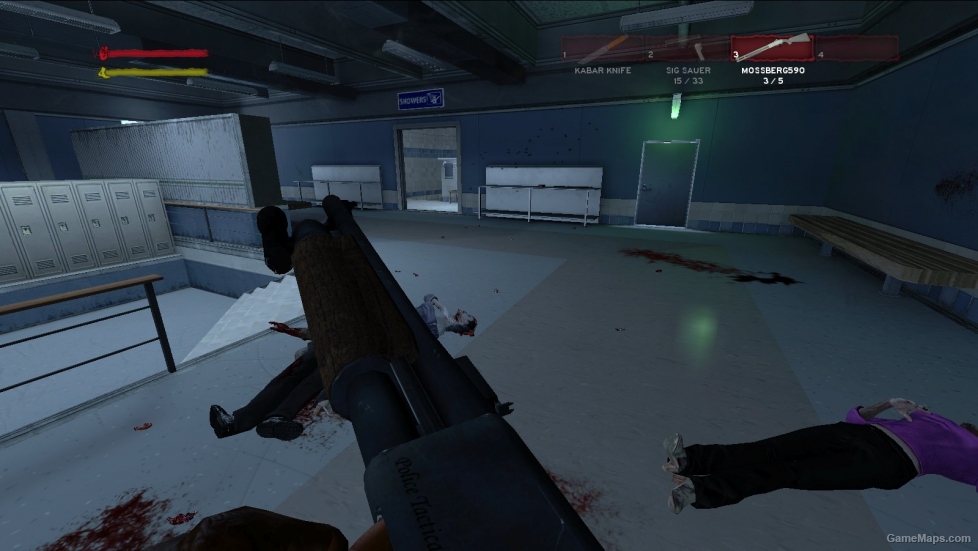 Wooden Pump-Action Shotgun