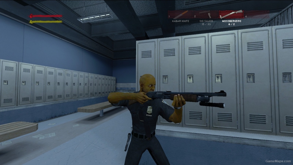 Wooden Pump-Action Shotgun