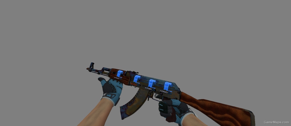 AK-47 Case Hardened Blue Gem 4x Titan (Holo)