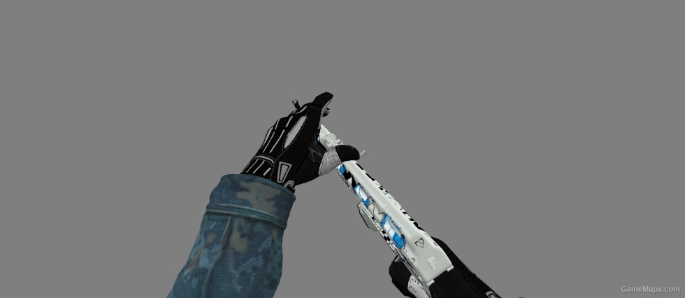 AK 47 Printstream V2 WITH STICER AND SLEVER