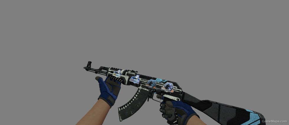 AK 47 SKIN PACK WITH STICER FOR CS 1.6