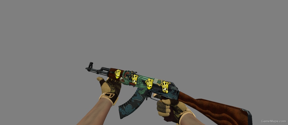AK 47 SKIN PACK WITH STICER FOR CS 1.6