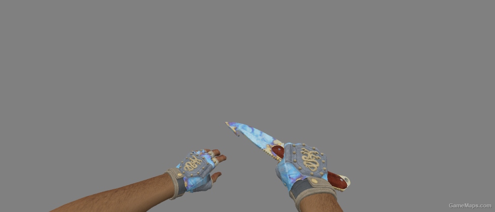 CS 1.6 blue gem ( Weampos and Knifes)