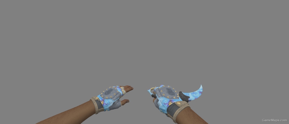 CS 1.6 blue gem ( Weampos and Knifes)