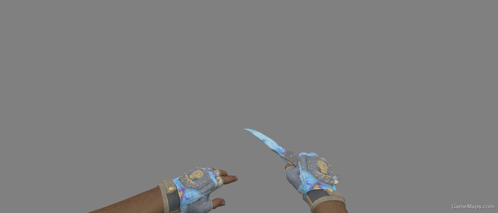 CS 1.6 blue gem ( Weampos and Knifes)