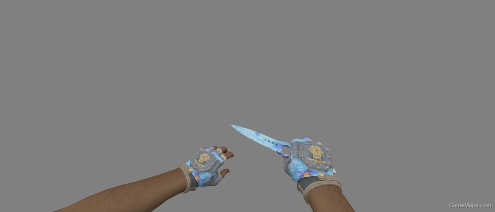 CS 1.6 blue gem ( Weampos and Knifes)