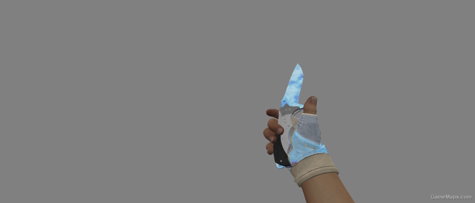 CS 1.6 blue gem ( Weampos and Knifes)