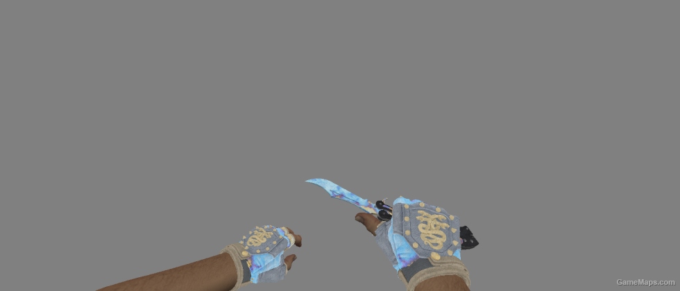 CS 1.6 blue gem ( Weampos and Knifes)