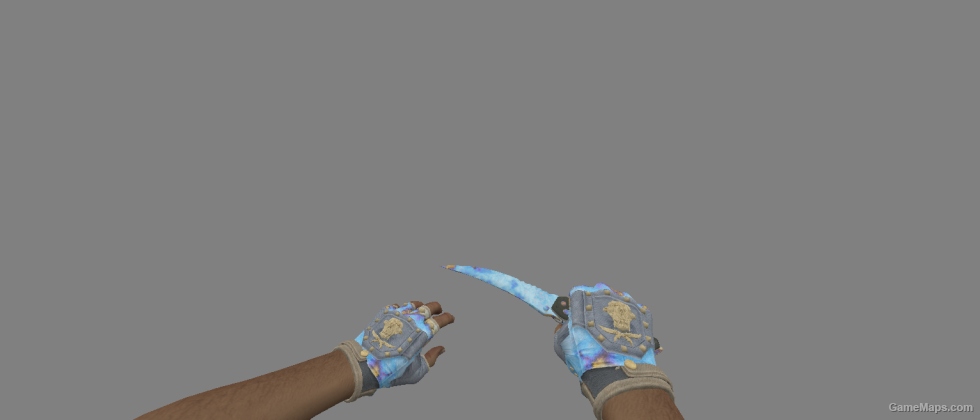 CS 1.6 blue gem ( Weampos and Knifes)