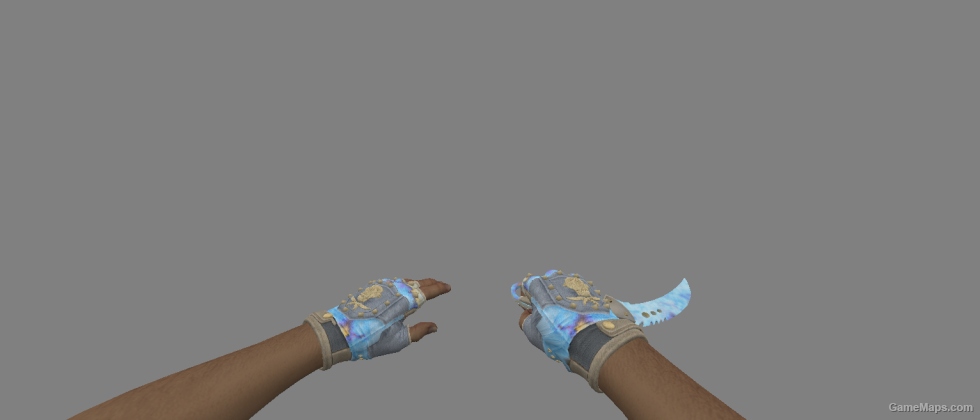 CS 1.6 blue gem ( Weampos and Knifes)