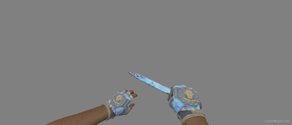 CS 1.6 blue gem ( Weampos and Knifes)