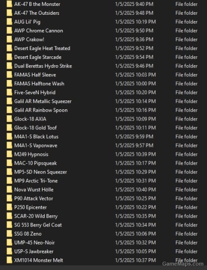 CS 2 Skin Pack For Cs 1.6