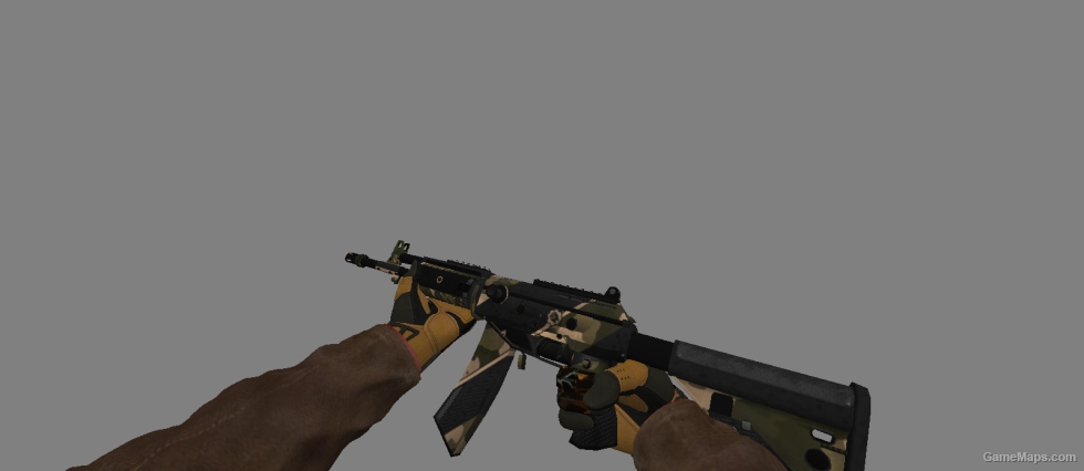 CS GO brown themed inventory for CS 1.6