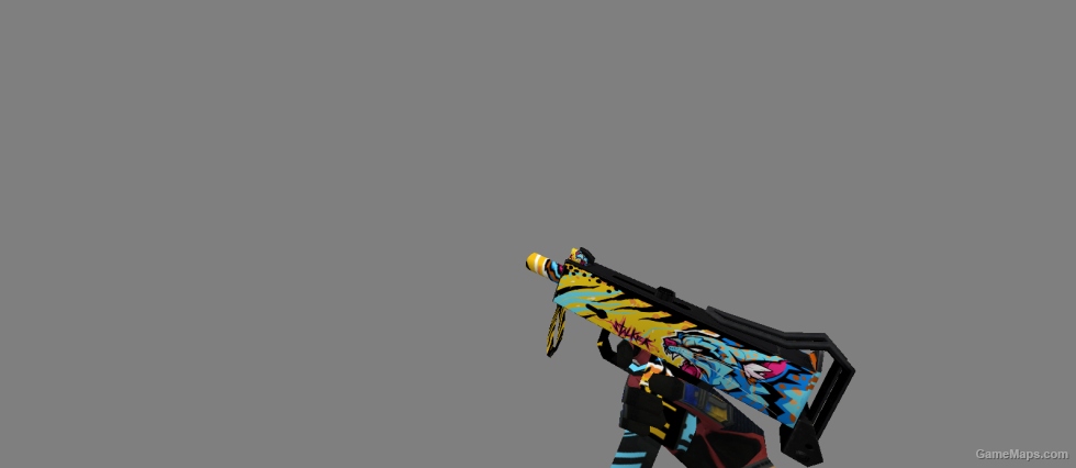 CS GO MOD 12 Specialist Marble Fade Low-Poly
