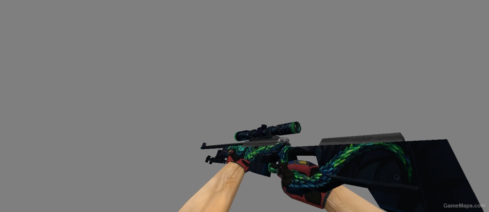 CS GO MOD 12 Specialist Marble Fade Low-Poly