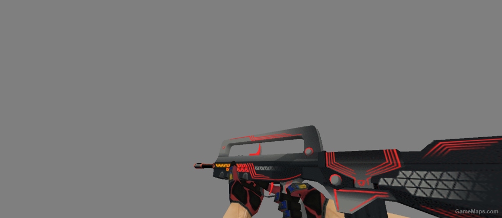 CS GO MOD 12 Specialist Marble Fade Low-Poly