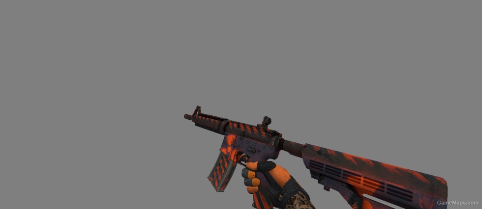 CS GO MOD 13 SPORT ORANGE GLOVE