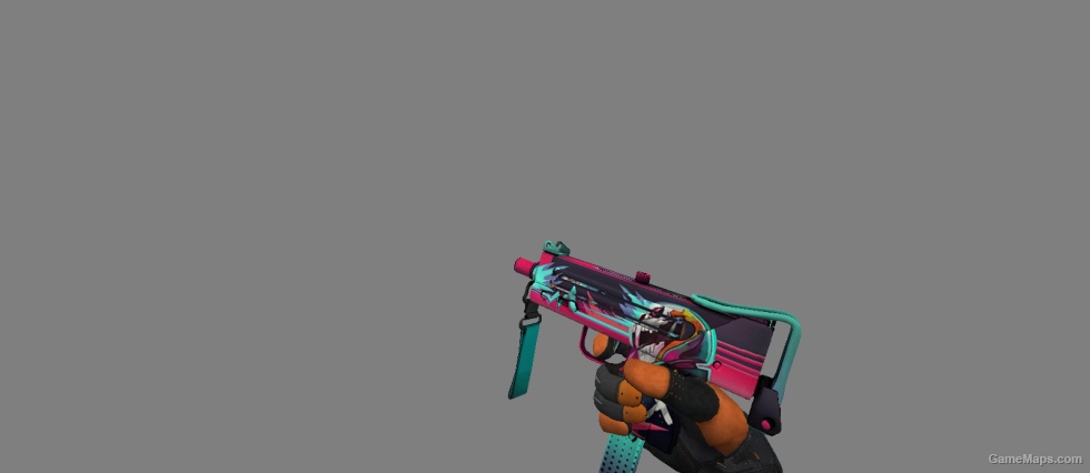 CS GO MOD 13 SPORT ORANGE GLOVE