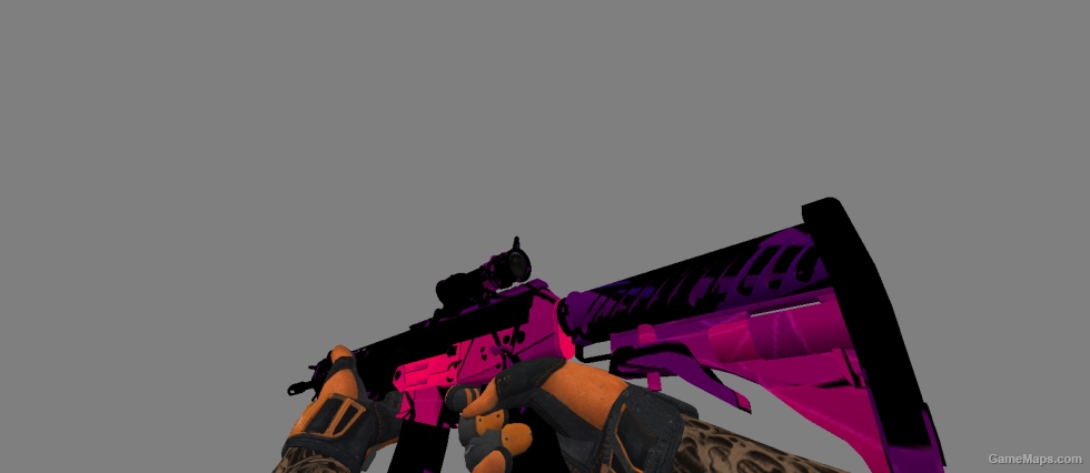 CS GO MOD 13 SPORT ORANGE GLOVE