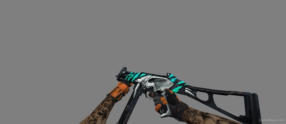 CS GO MOD 13 SPORT ORANGE GLOVE