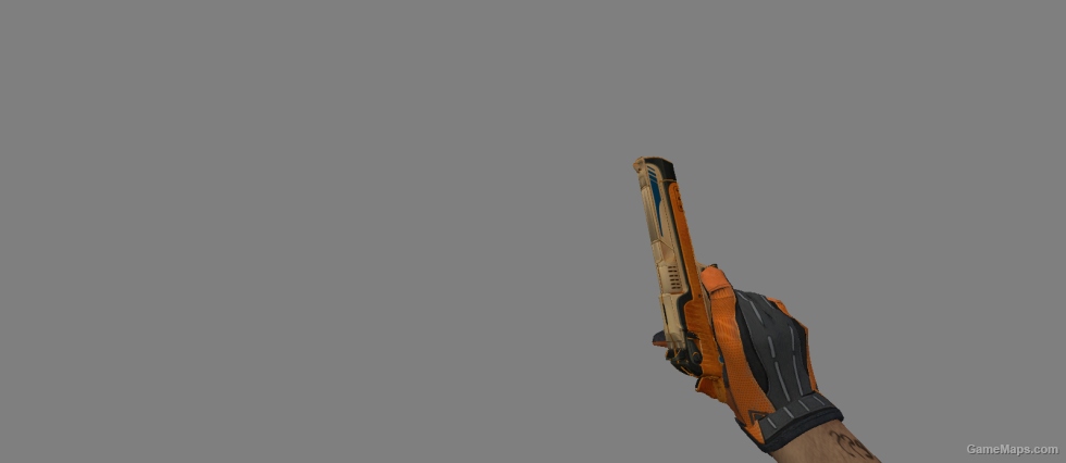 CS GO MOD 13 SPORT ORANGE GLOVE