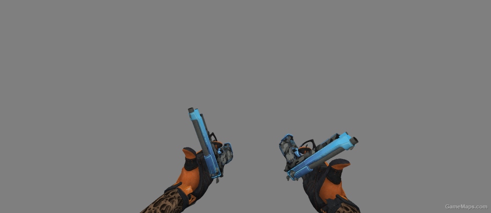 CS GO MOD 13 SPORT ORANGE GLOVE