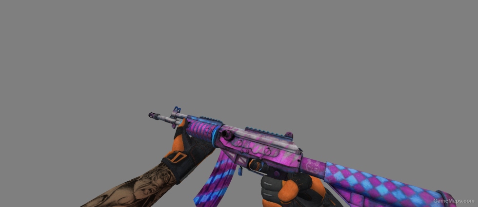 CS GO MOD 13 SPORT ORANGE GLOVE