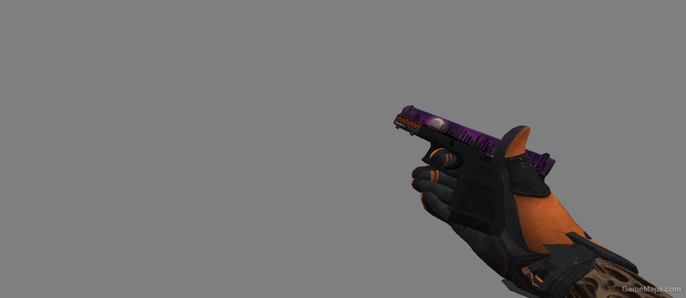 CS GO MOD 13 SPORT ORANGE GLOVE