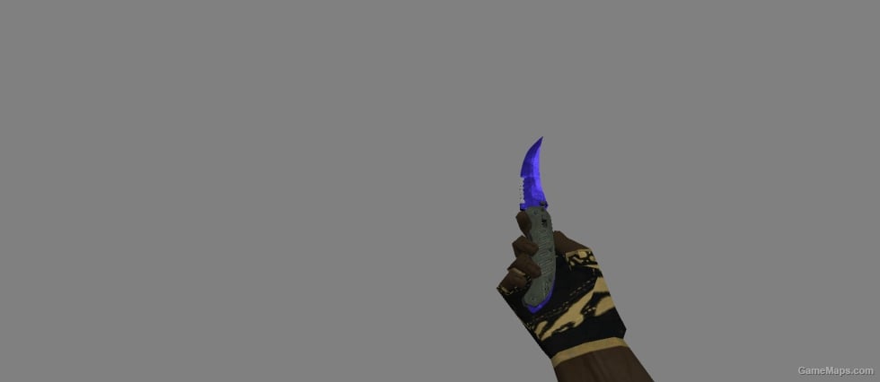 FLIP KNIFE DOPPLER SAPPHIRE FOR CS 1.6