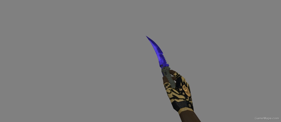 FLIP KNIFE DOPPLER SAPPHIRE FOR CS 1.6