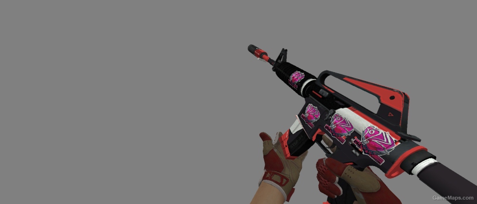 M4A1-s Cyrex with 4X ropz krakow 2017 (Mod) for Counter-Strike ...