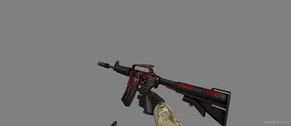 M4A1-S Night Terror for CS 1.6