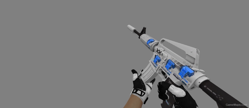 M4A1-S Printstream with 4X Titan (Holo)