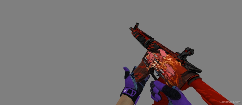 M4A4 Howl With 4X iBUYPOWER (Holo) FOR CS 1.6