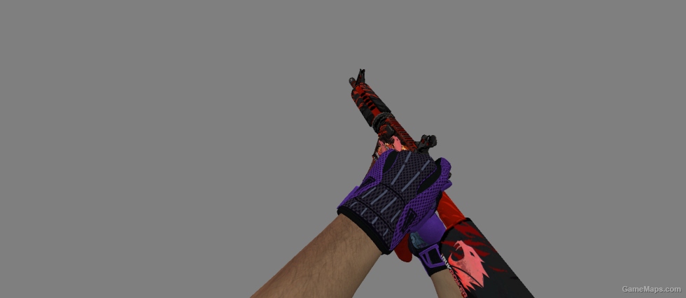 M4A4 Howl With 4X iBUYPOWER (Holo) FOR CS 1.6