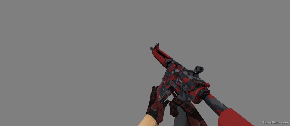 M4A4 Red DDPAT