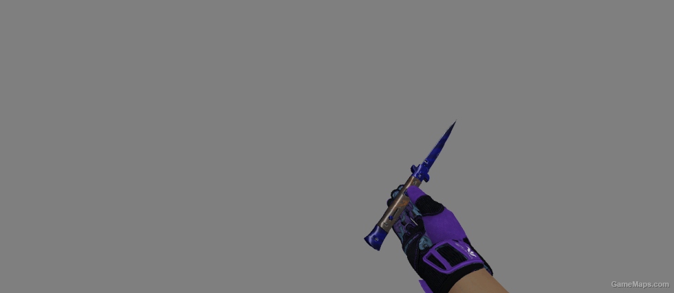 Stiletto KNIFE Sapphire for cs 1.6