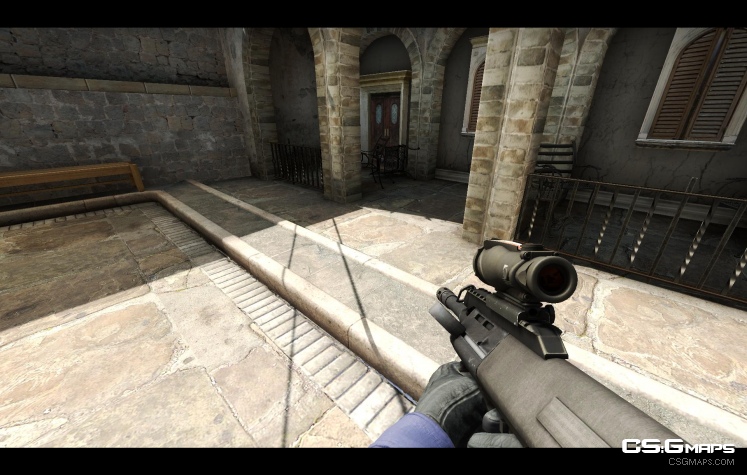 Black Worn Steyr AUG
