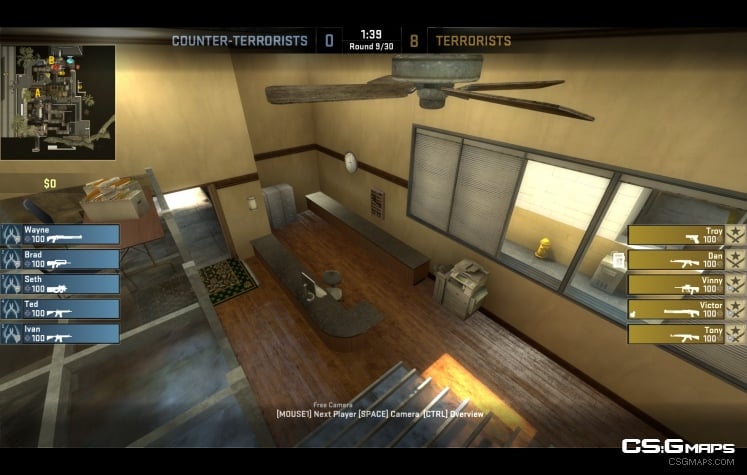 de_dacompound - Lobby area de_dacompound