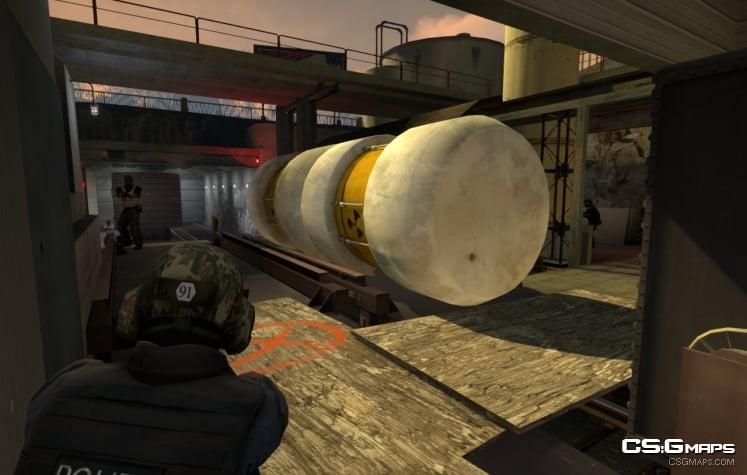 de_rostok - attacking A site 1/2 de_rostok