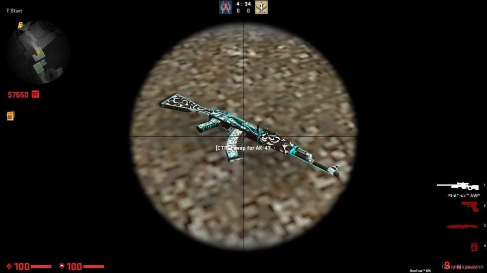 "CSSO" AK 47 FRONTSIDE MISTY