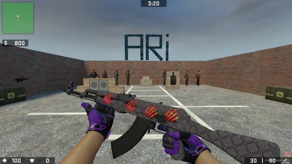 AK-47 Baroque Purple